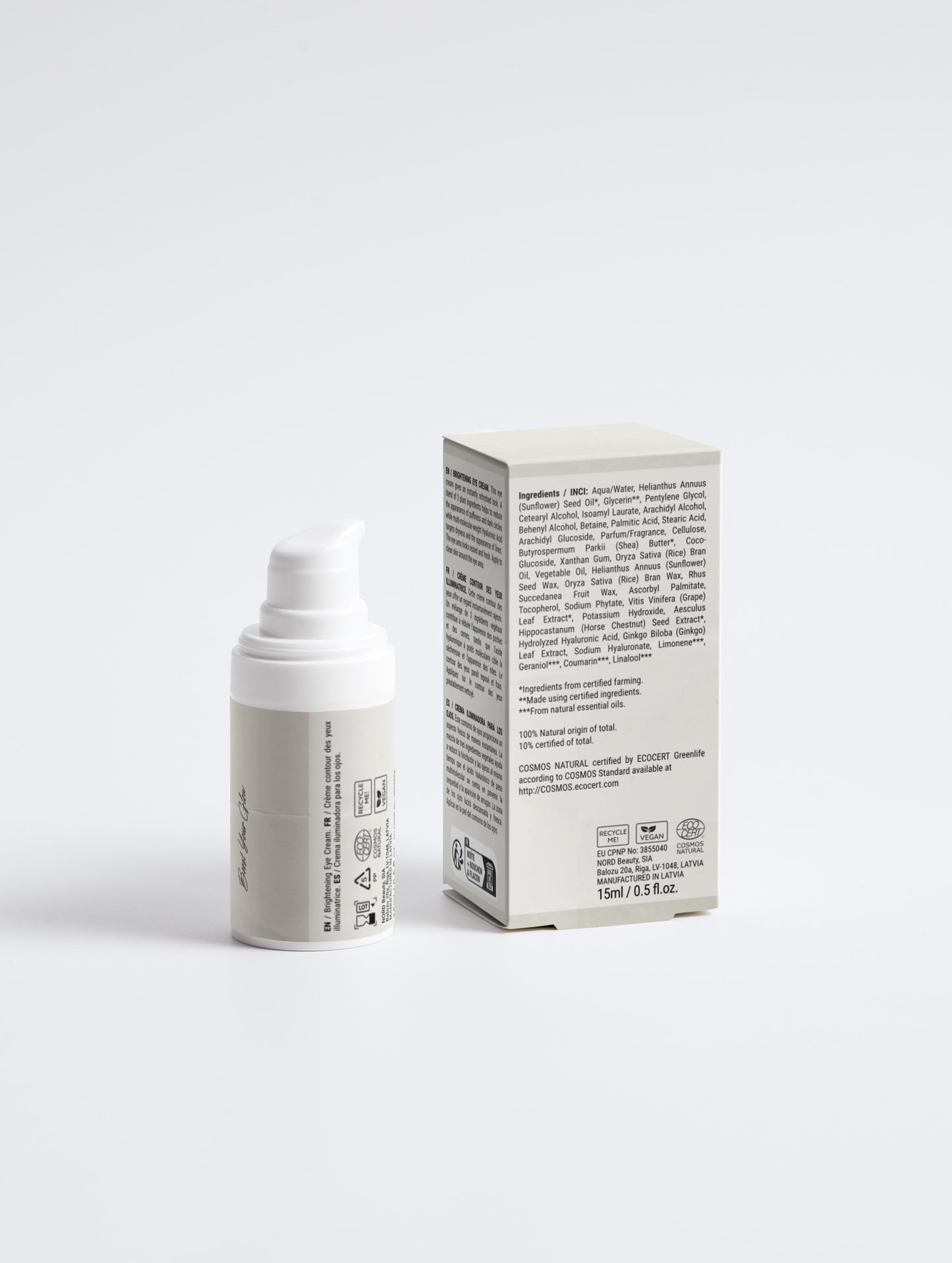 InfusedByNena Brightening Eye Cream