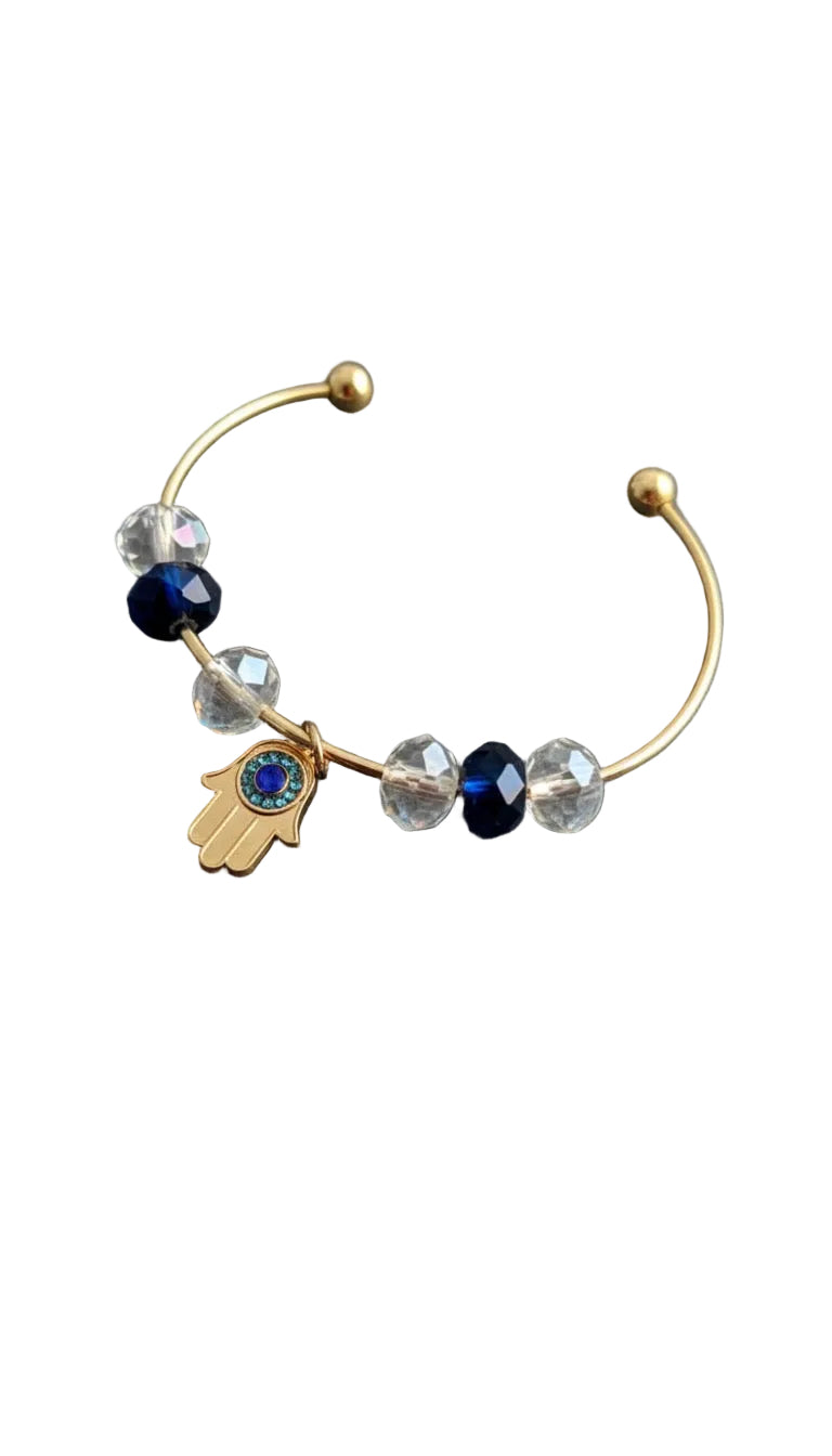 Hamsa Guardian Bangle