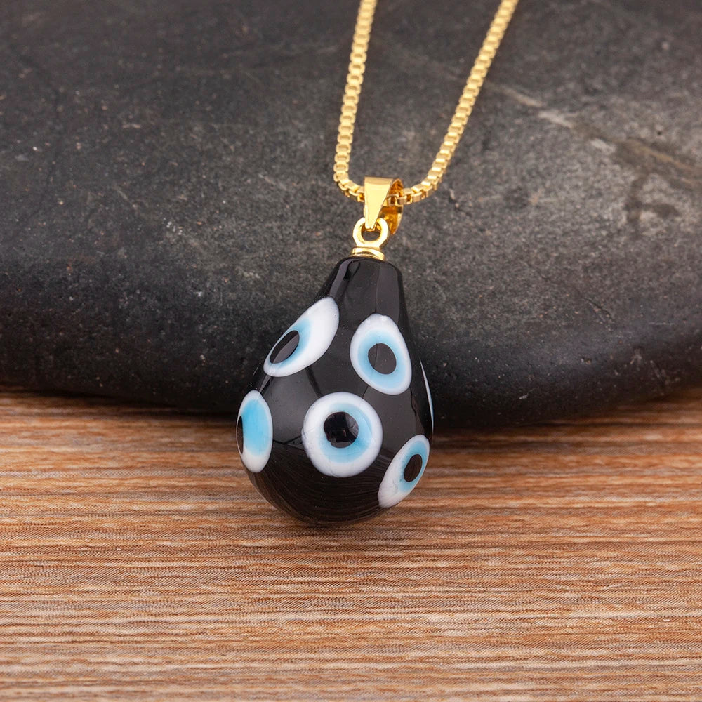 Ballon Evil Eye Necklace