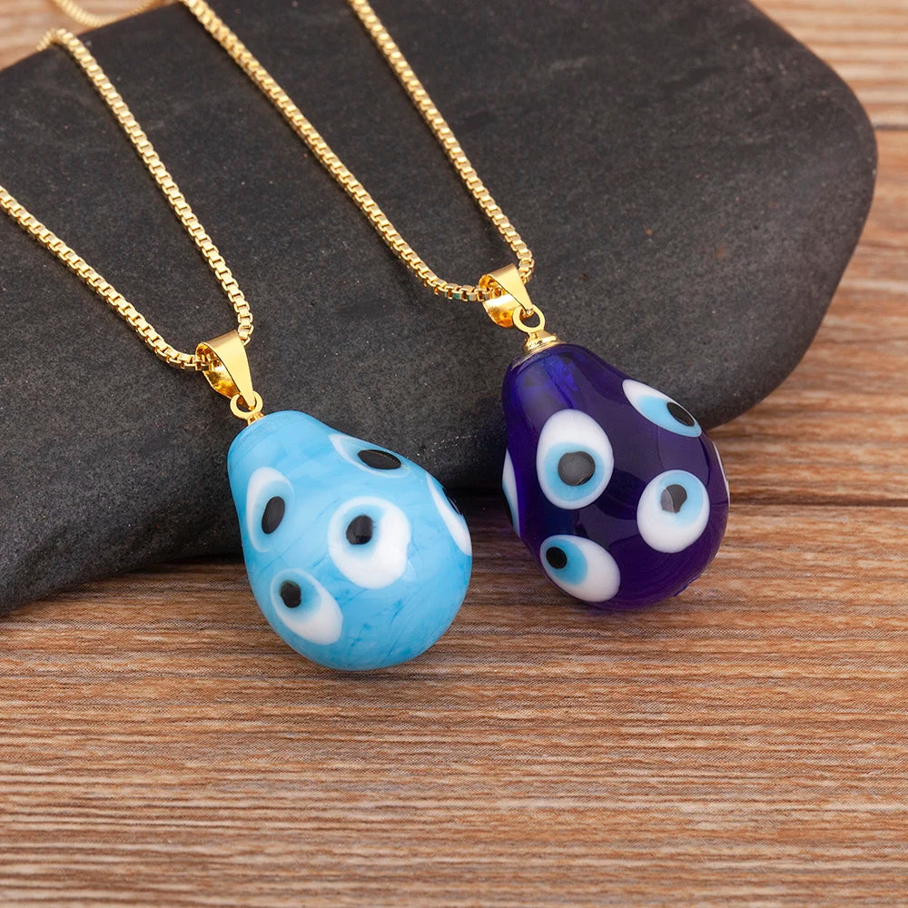Ballon Evil Eye Necklace