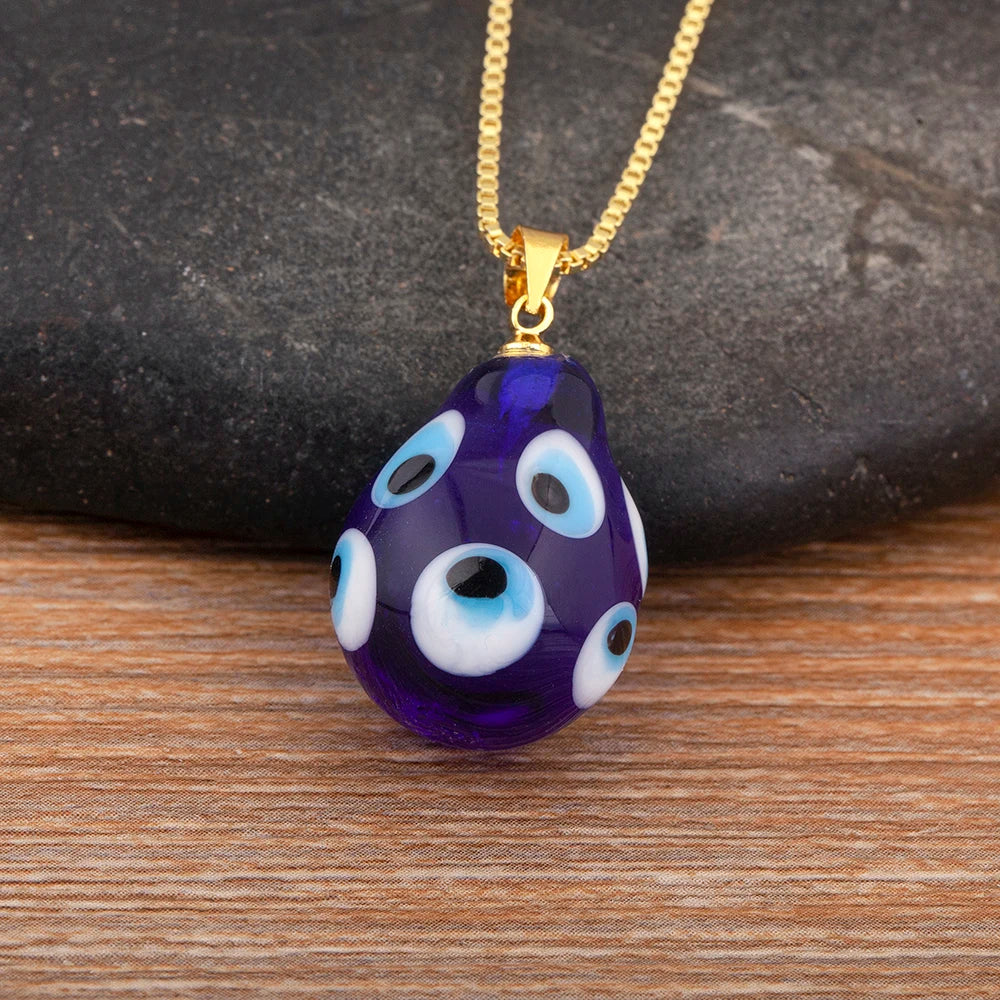 Ballon Evil Eye Necklace