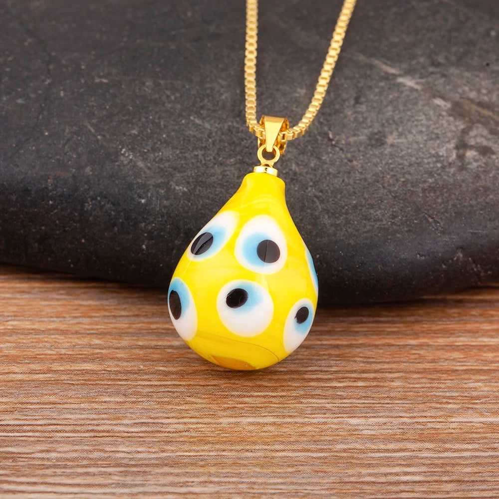 Ballon Evil Eye Necklace