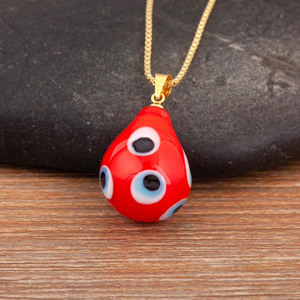 Ballon Evil Eye Necklace