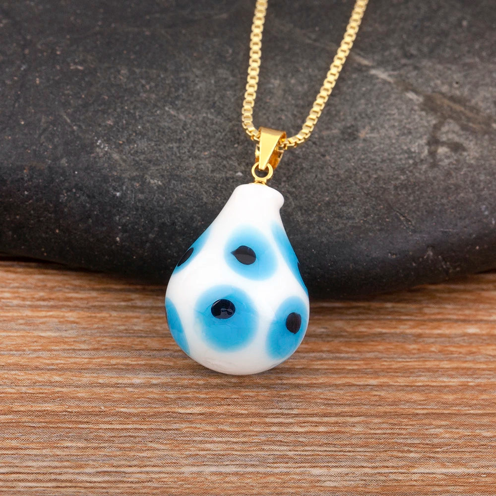 Ballon Evil Eye Necklace