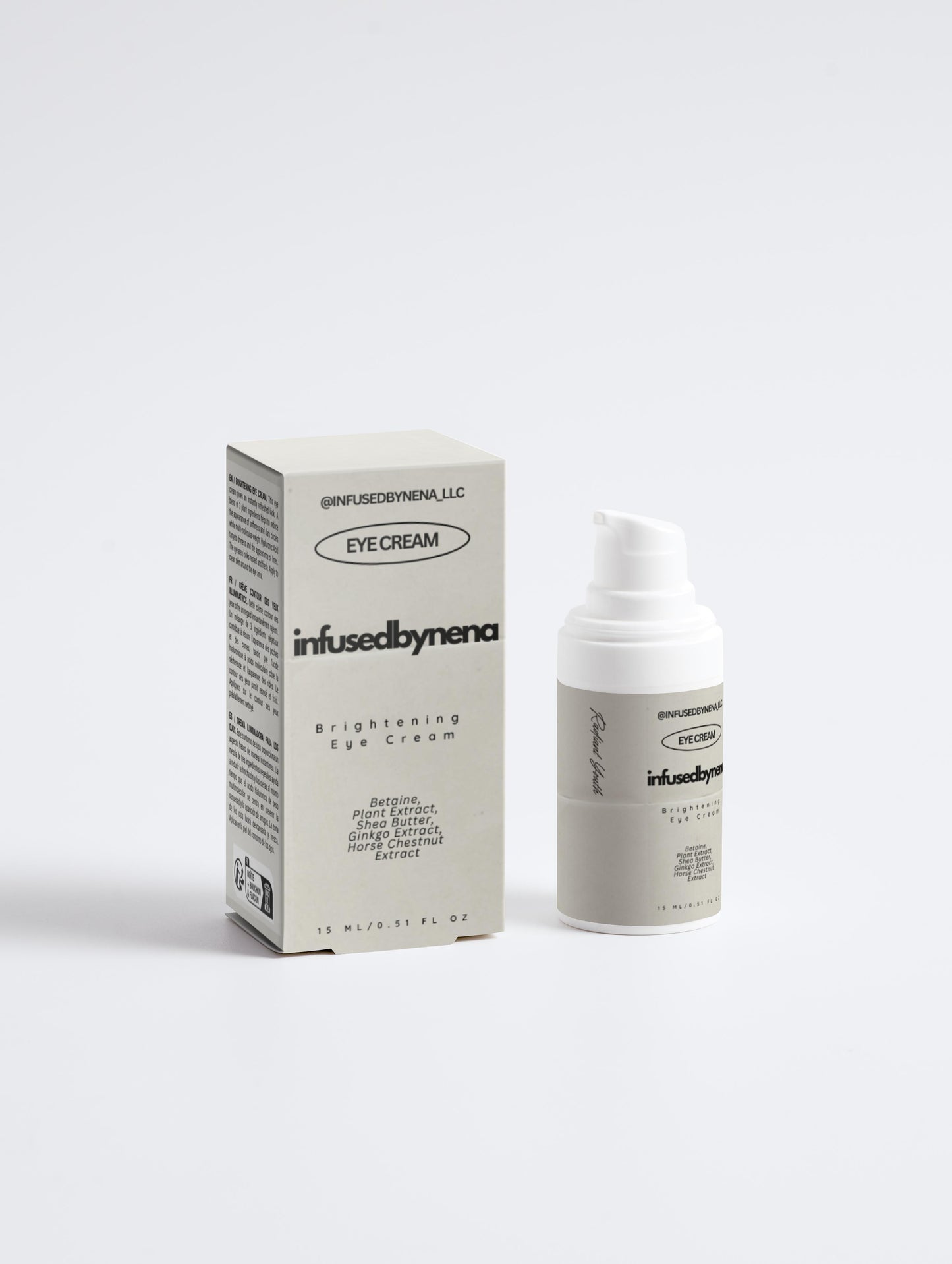 InfusedByNena Brightening Eye Cream