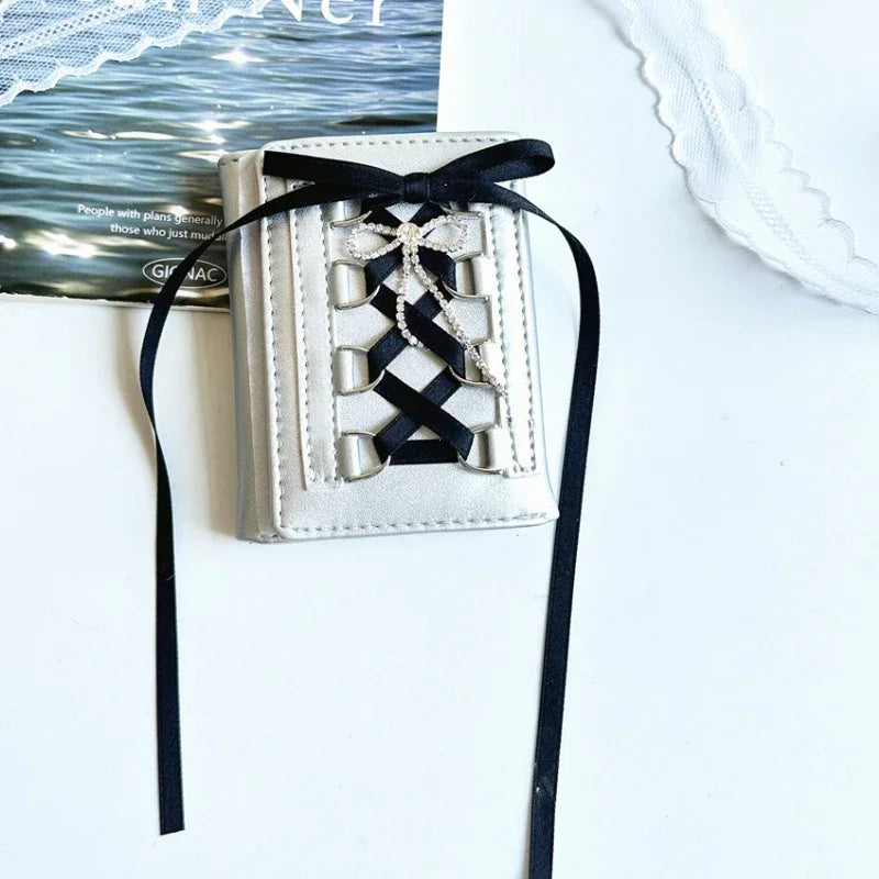 Laced Bow Wallet