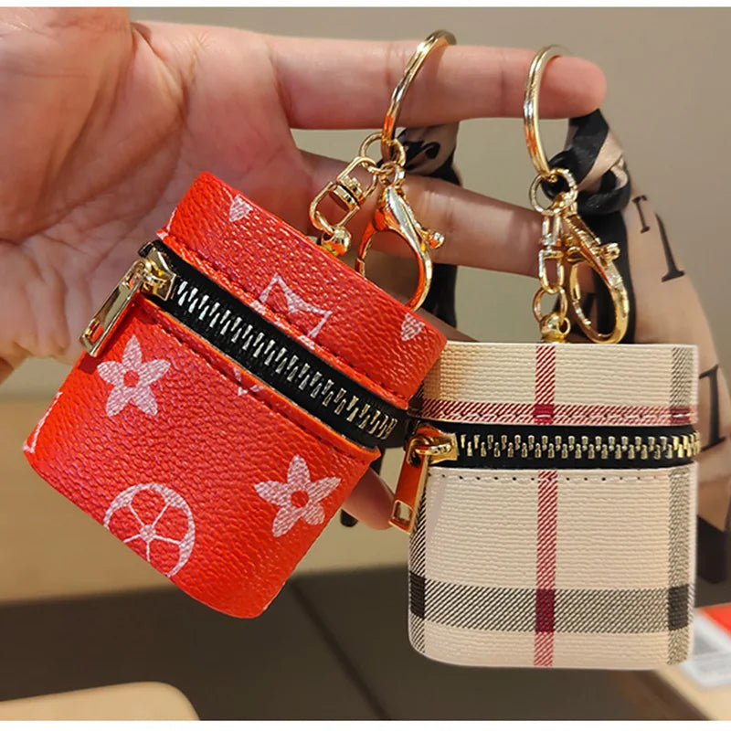 Mini Bucket Bag Air Pod Case/Keychain