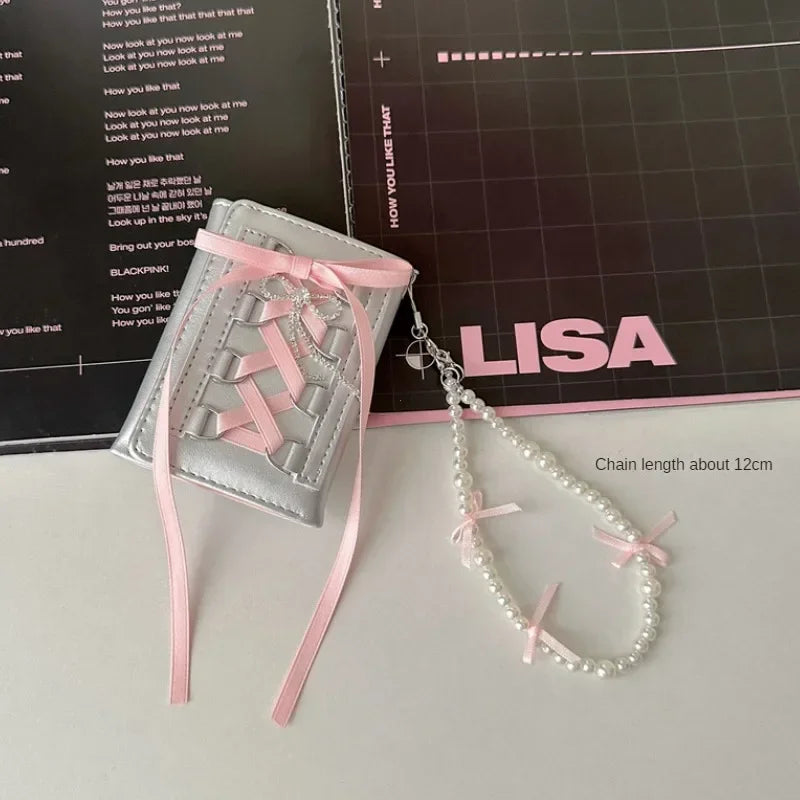 Laced Bow Wallet