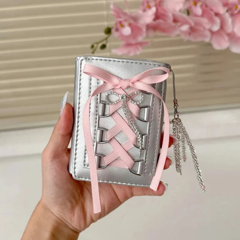 Laced Bow Wallet