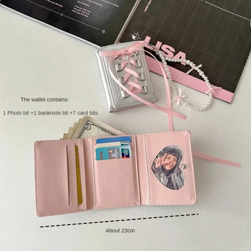 Laced Bow Wallet
