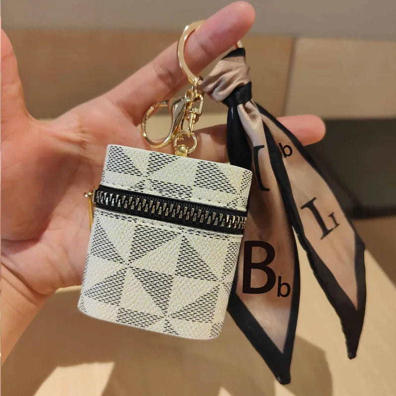 Mini Bucket Bag Air Pod Case/Keychain