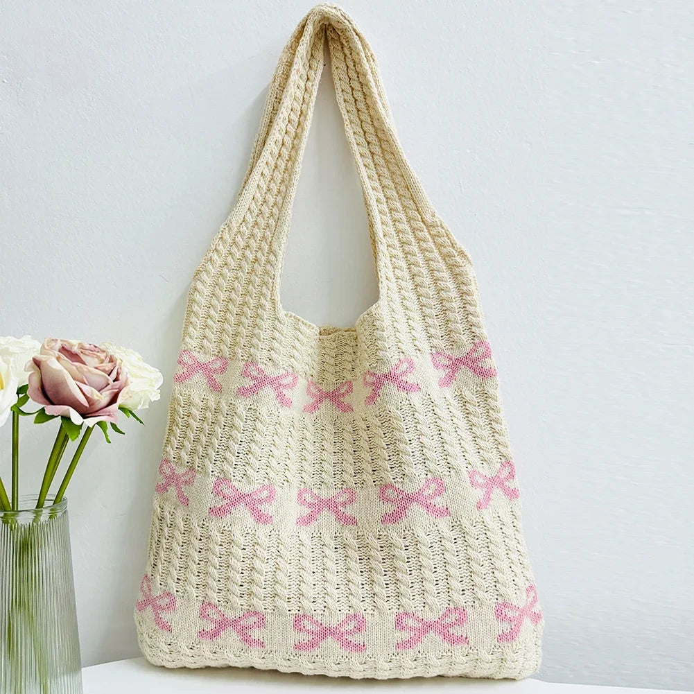 Woven Heart Tote