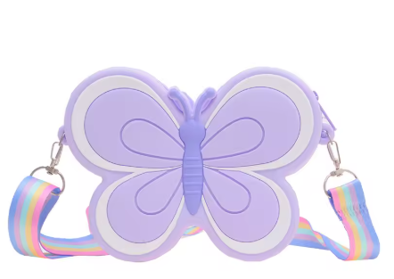 Girls Butterfly & Bow Crossbody