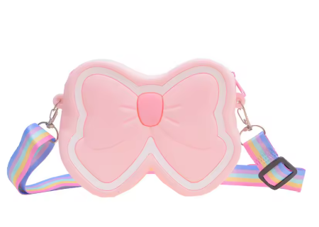 Girls Butterfly & Bow Crossbody