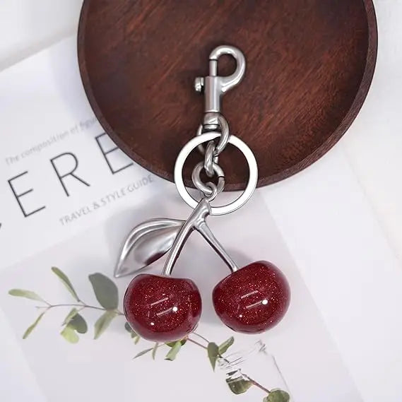 Cherry Keychain