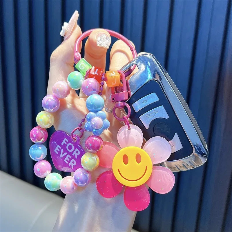 Sweet Flower Keychain