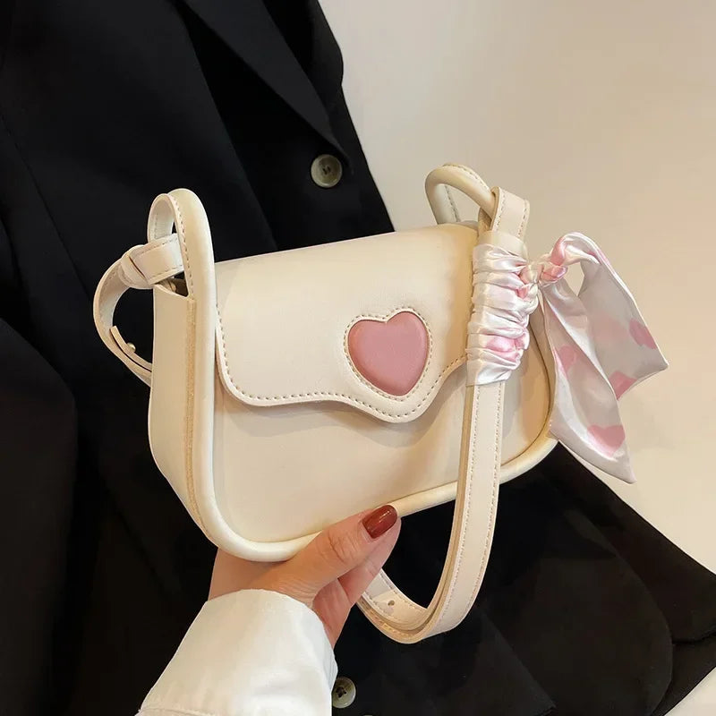 Heart Messenger Bag