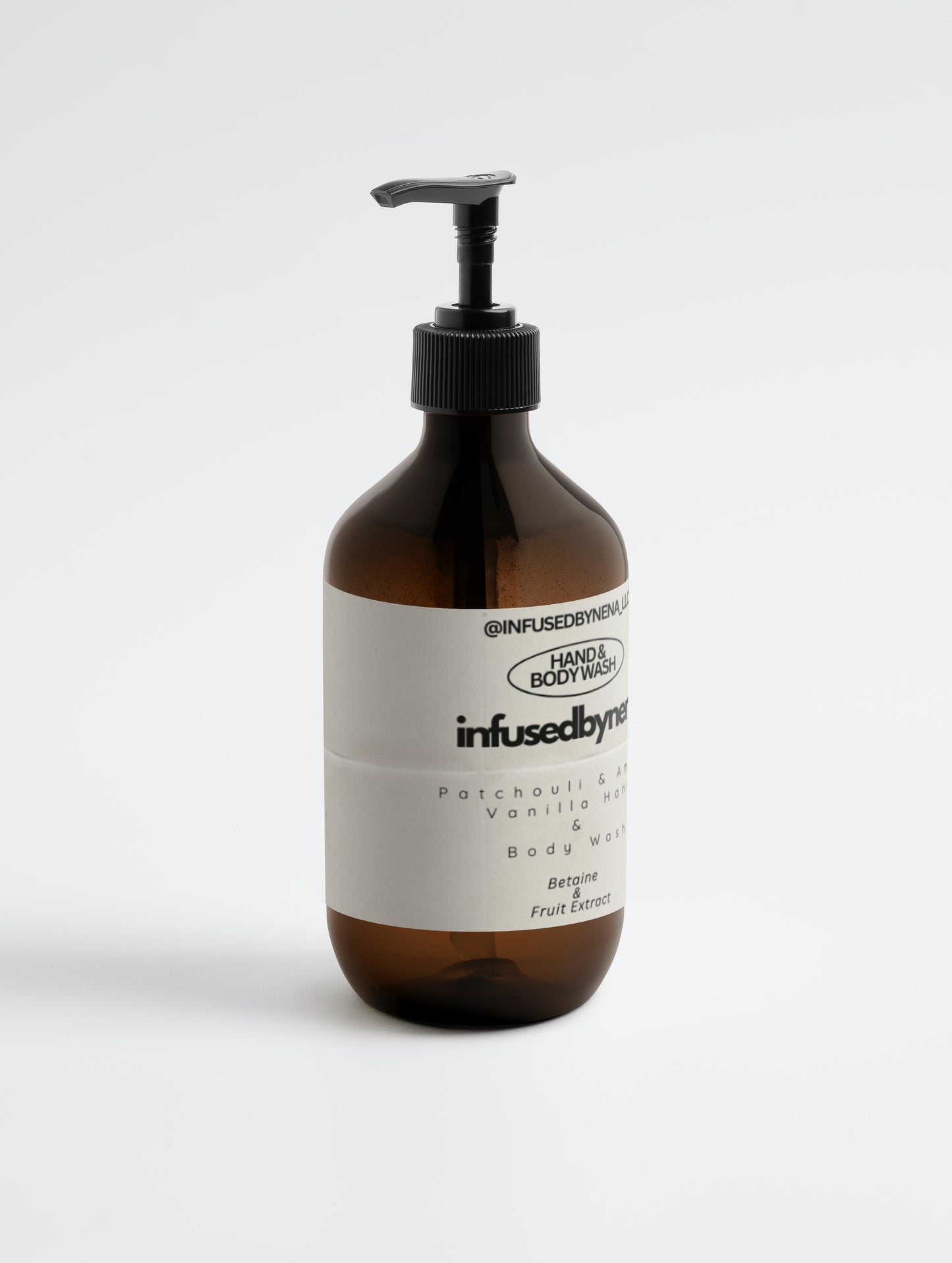 InfusedByNena's Hand & Body Wash - Patchouli & Amber Vanilla