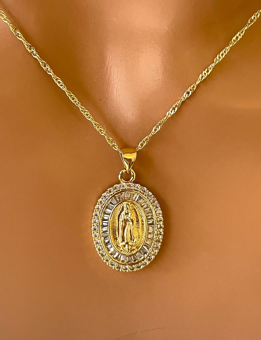 La Rosa De Guadalupe Necklace