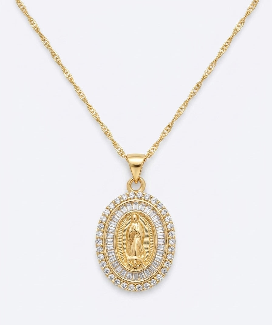 La Rosa De Guadalupe Necklace