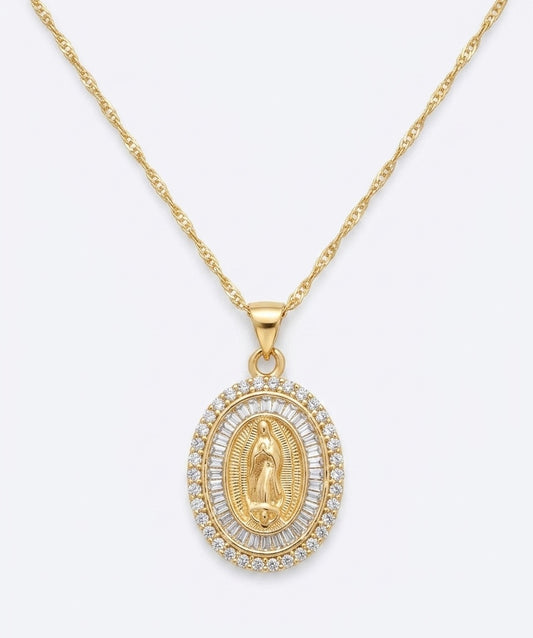 La Rosa De Guadalupe Necklace