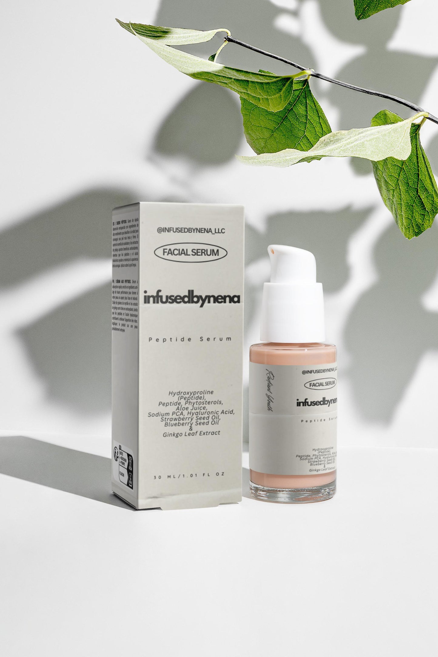 InfusedByNena Peptide Anti-Aging Serum
