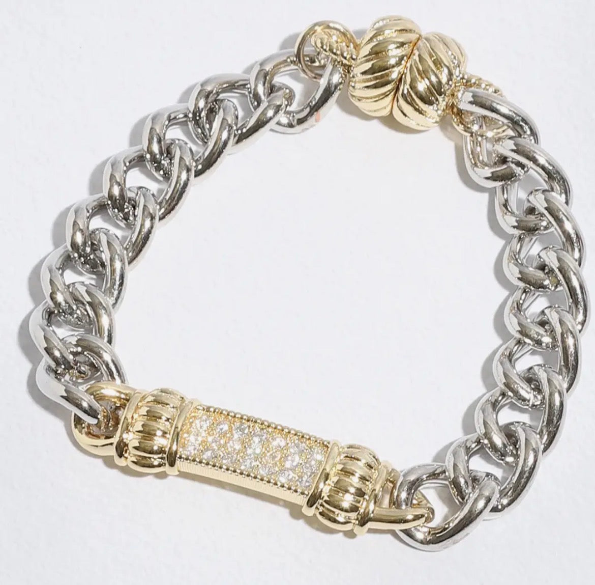 Diamond Paved Bracelet