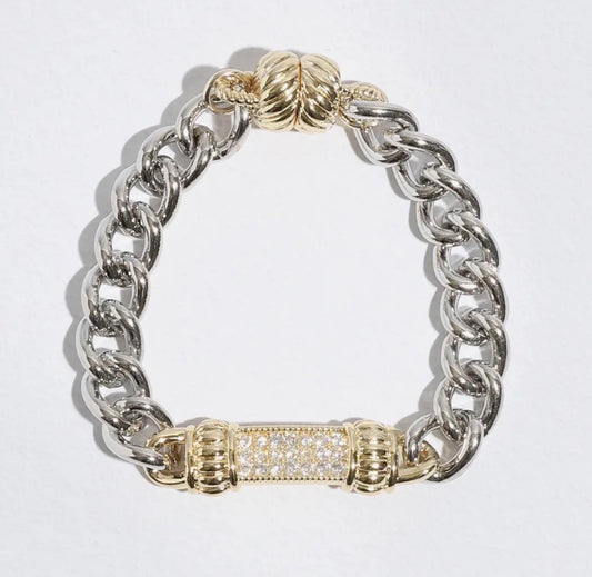 Diamond Paved Bracelet
