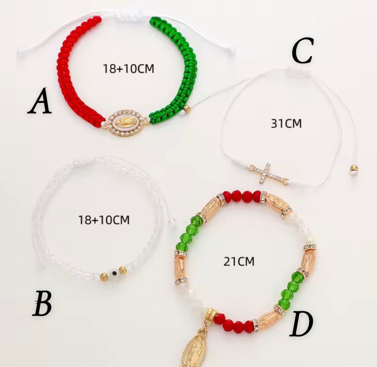 String & Beaded Bracelets