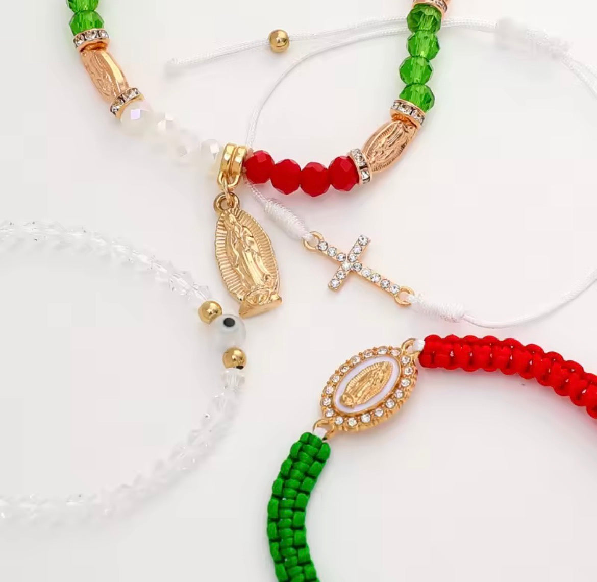 String & Beaded Bracelets