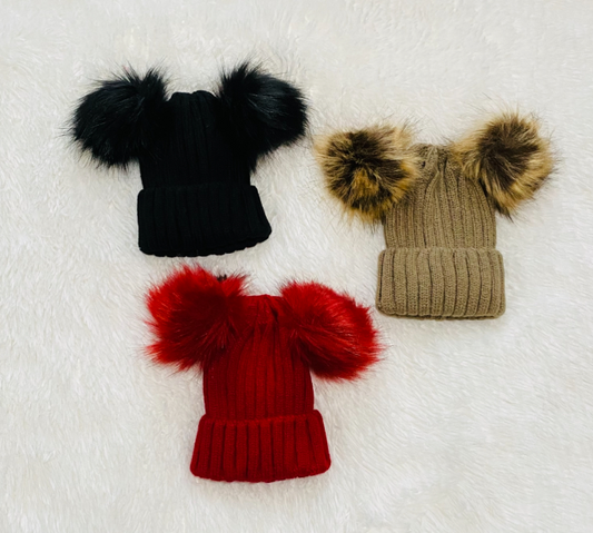 Infant Pom Pom Hat