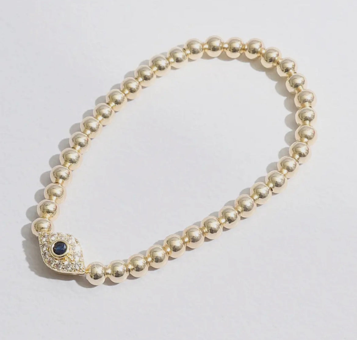 Evil Eye Beaded Bracelet