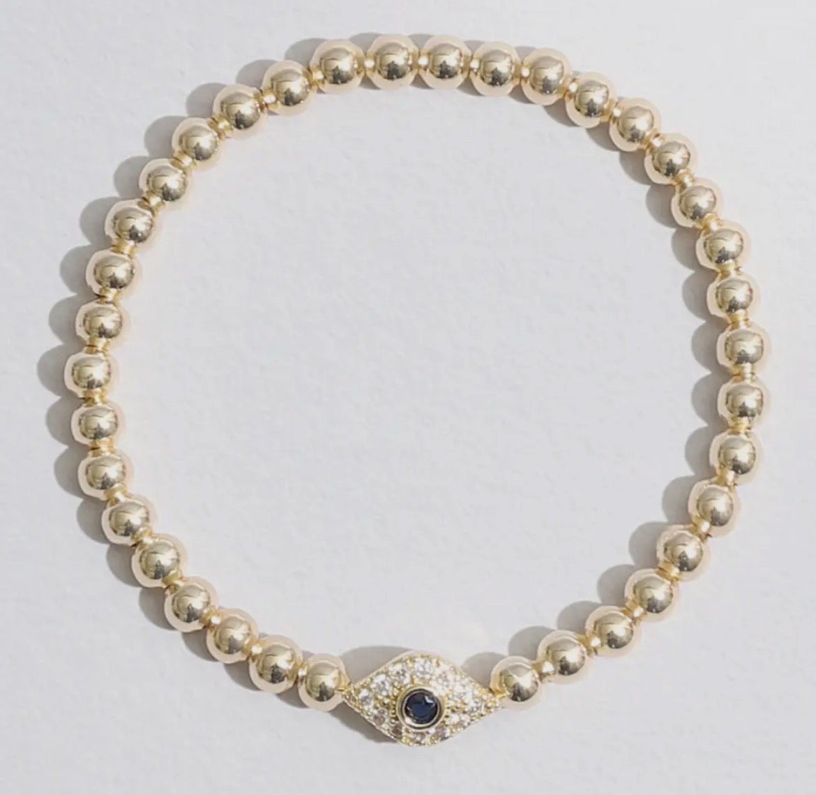 Evil Eye Beaded Bracelet