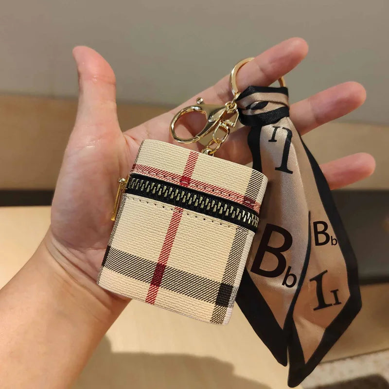 Mini Bucket Bag Air Pod Case/Keychain