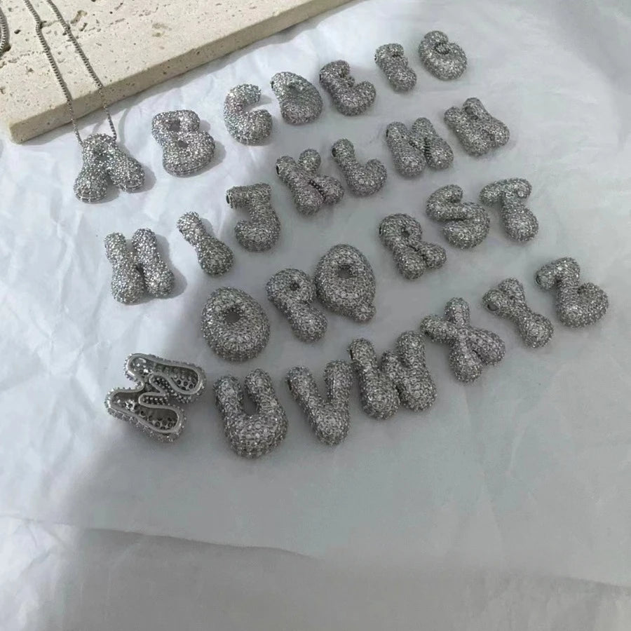 Bubble Letter Necklace