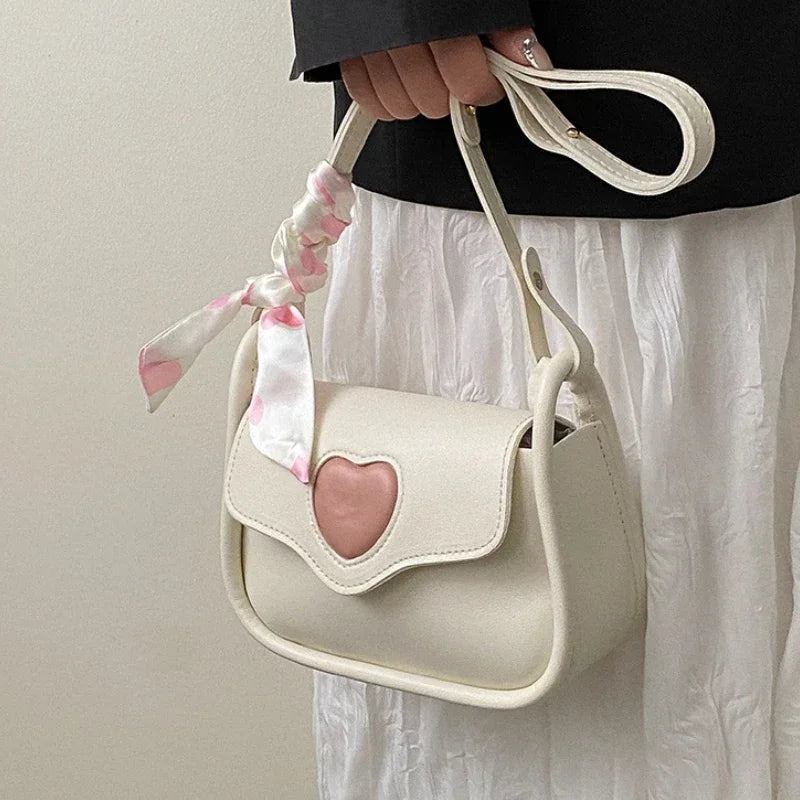 Heart Messenger Bag