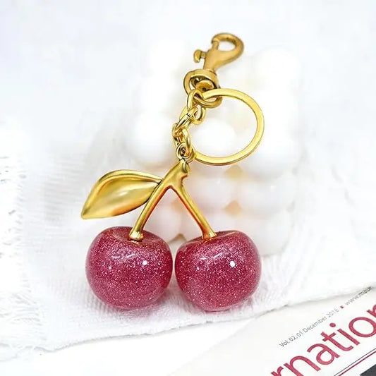 Cherry Keychain