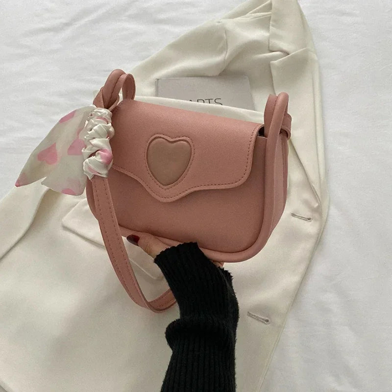 Heart Messenger Bag