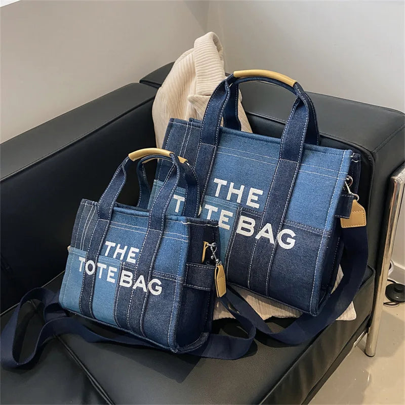 Everyday Denim Tote