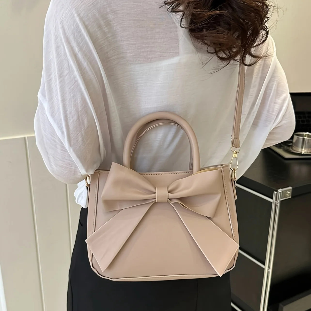 The Silhouette Bow Handbag