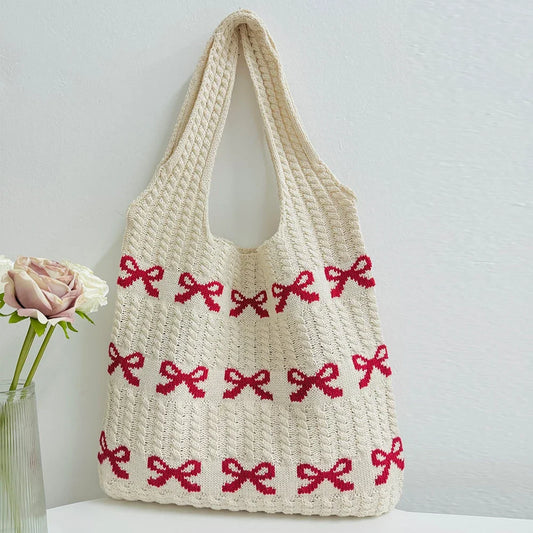 Woven Heart Tote