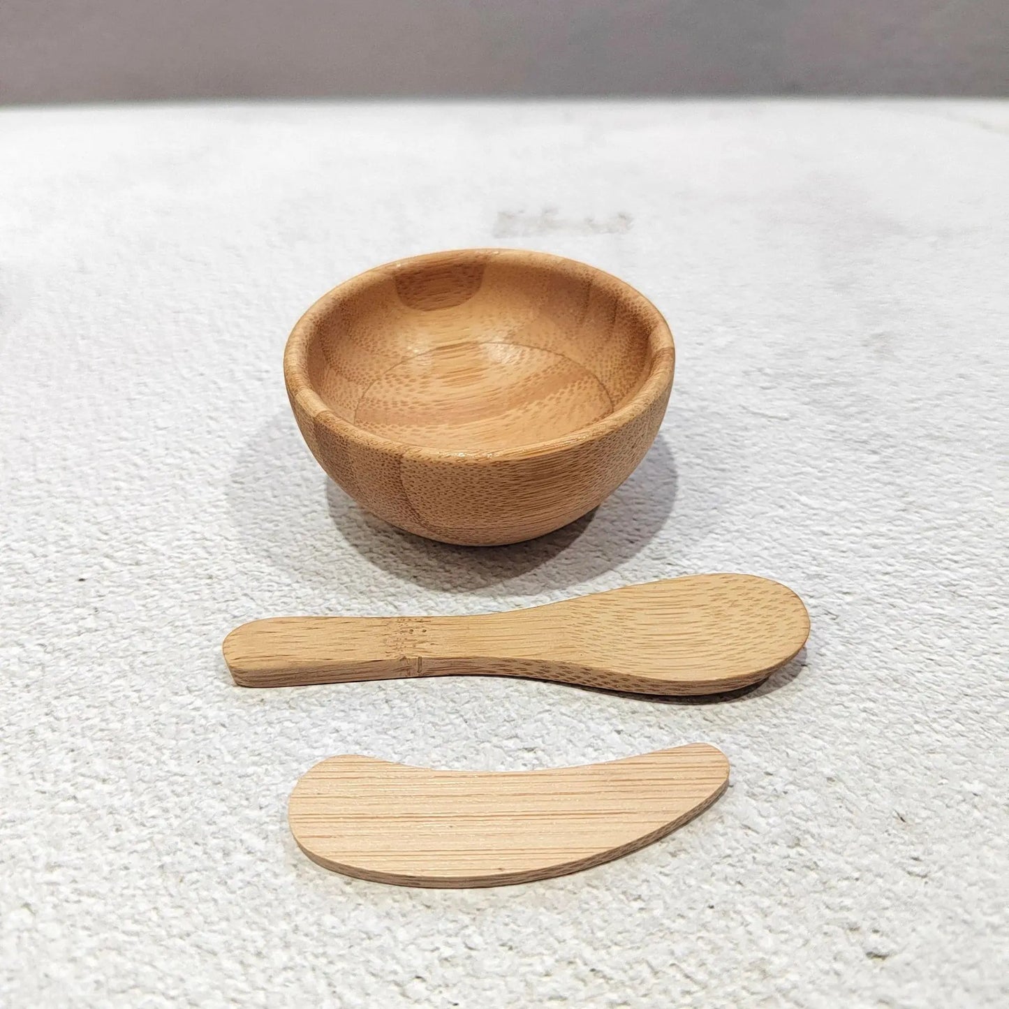 Bamboo Face Mask Mixing Bowl Set