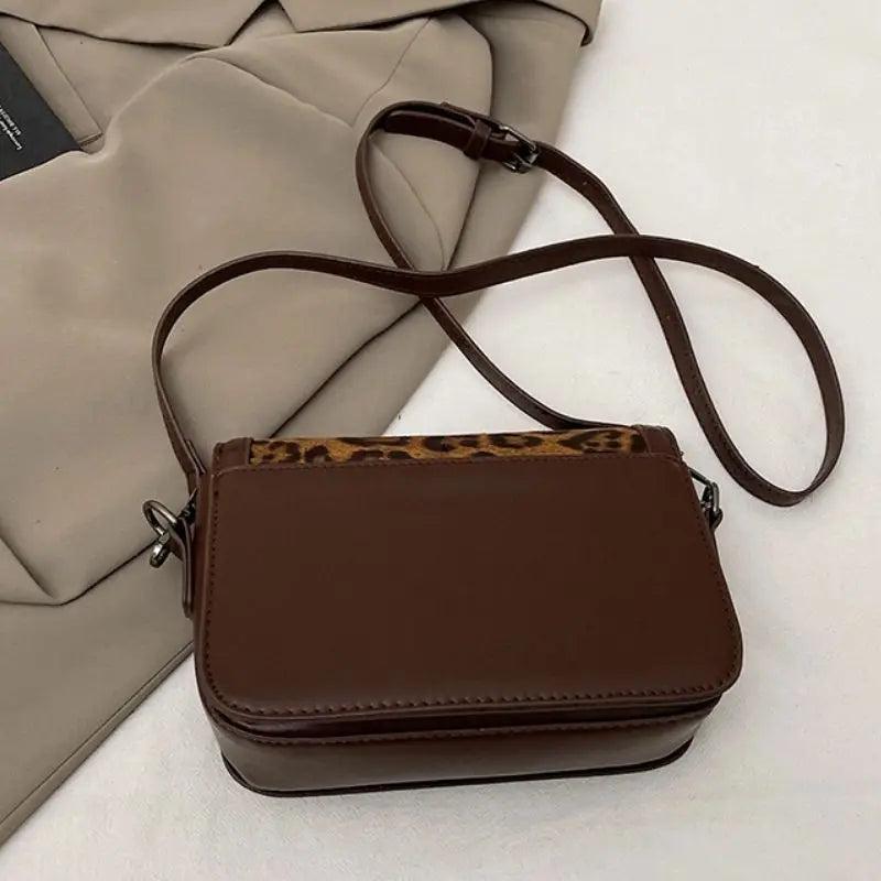 Mini Leopard Hangbag