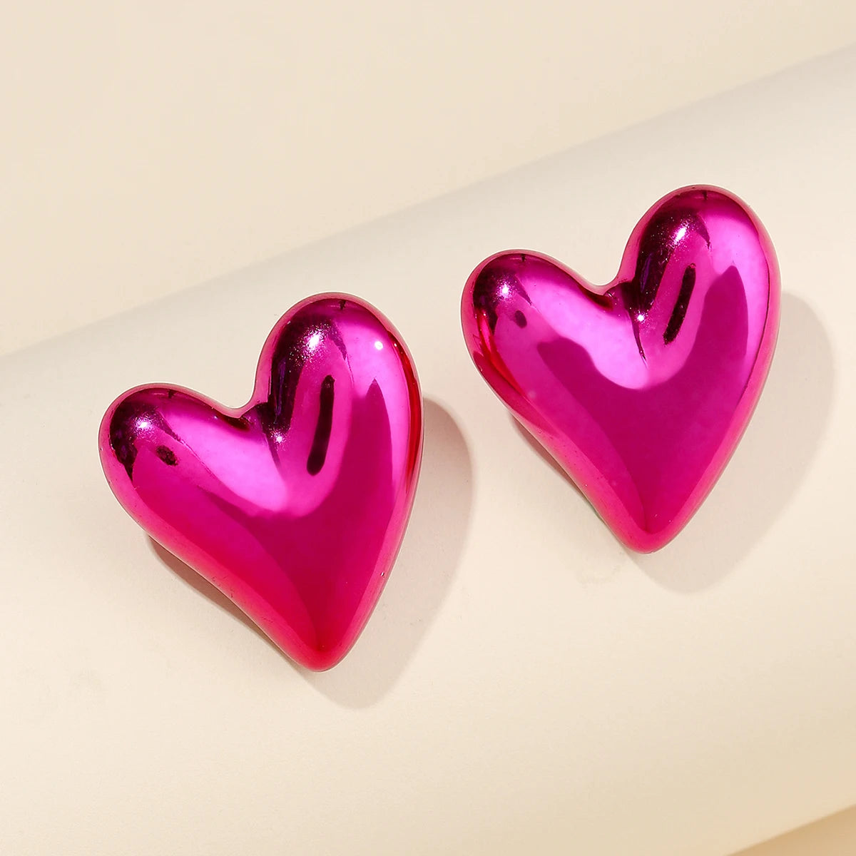 Bubble Heart Earrings