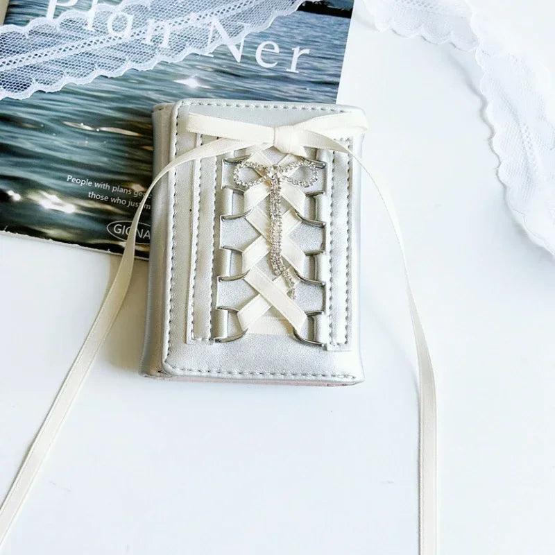 Laced Bow Wallet