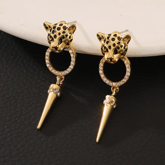 Leopard Earrings