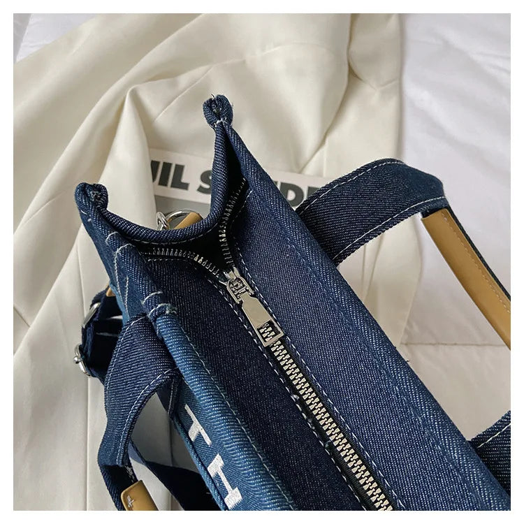 Everyday Denim Tote