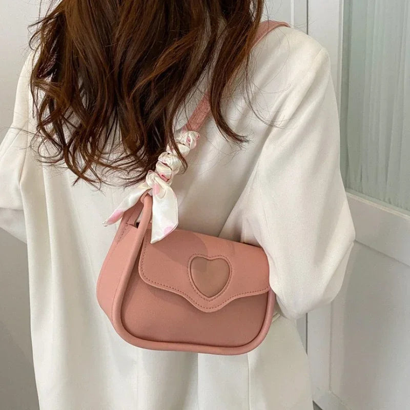 Heart Messenger Bag