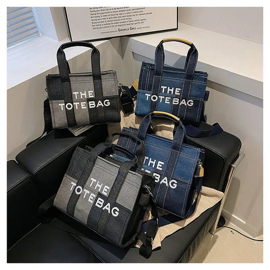 Everyday Denim Tote