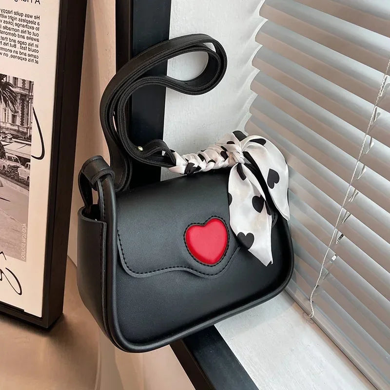 Heart Messenger Bag